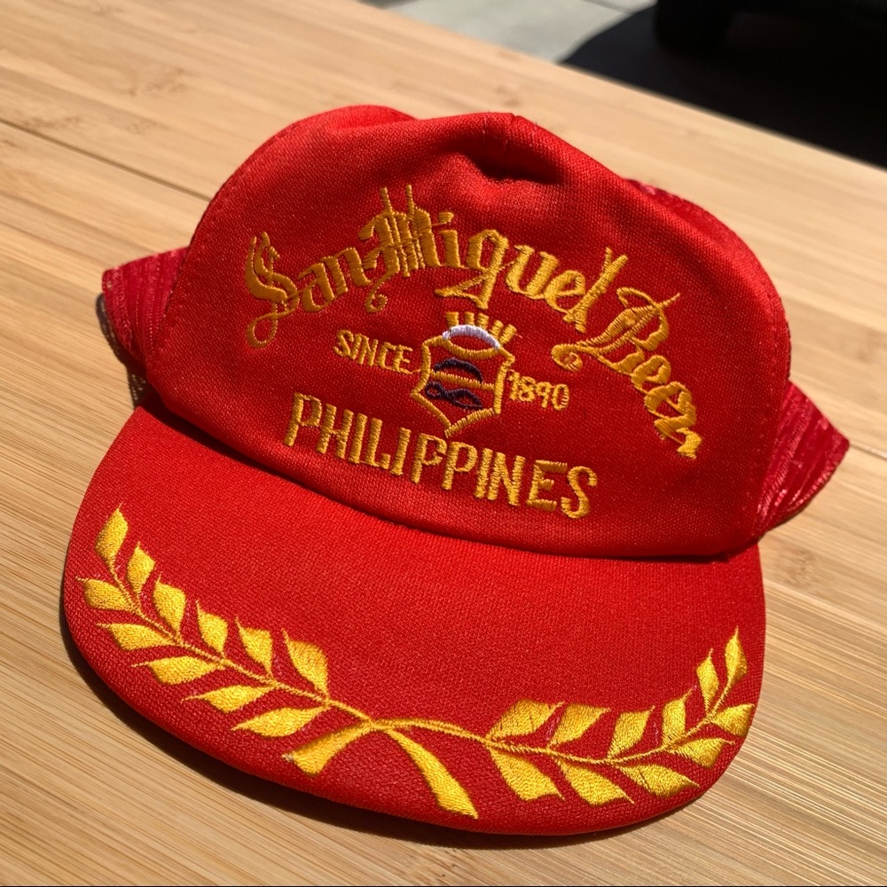 San Miguel Beer Red Trucker Hat (Philippines)